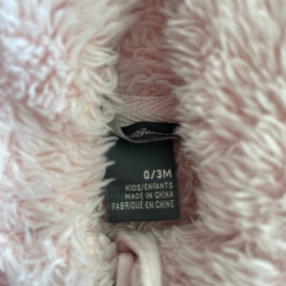 Eddie Bauer Blush Fleece Footie - Picture 6 of 7